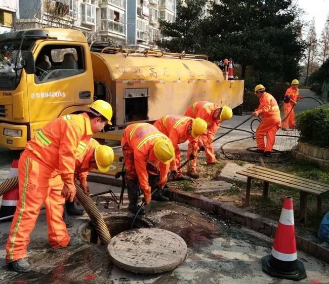 枫木镇市政管道清淤